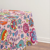 Frühlingsmuster mit bunten Blumen Tischdecke (Beispiel)
