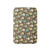 Frühlingsmuster mit Ostereiern, Vögel Badematte (Vorderseite Vertikal)