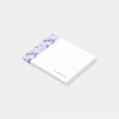 Frühlingsmuster Post-it Klebezettel (angewinkelt)