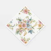 Frühlingsmütter Party Napkins Serviette (Ecke)