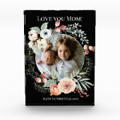 Frühlingsmütter Tag Foto Akrylic Block (Vorderseite)