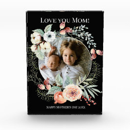 Frühlingsmütter Tag Foto Akrylic Block