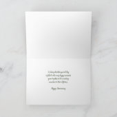 Frühlingsmutter und Vater Hochzeitstag Karte (Innenseite)