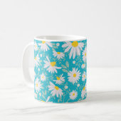 Frühlingsnachrichten - Bright Blue Kaffeetasse (Vorderseite Links)