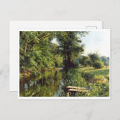 Frühlingsnachweis von Peder Mork Monsted Postkarte (Vorne/Hinten)