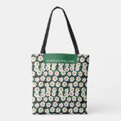 Frühlingsnarzissen-Blüten-Tragetasche Tasche (Rückseite)
