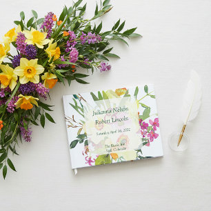 Frühlingsnarzissenstrauß Hochzeit   Gästebuch