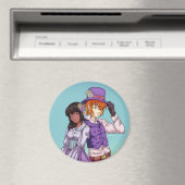 Frühlingsosterpaar Magnet (In Situ (Geschirrspüler))