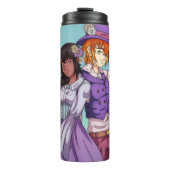 Frühlingsosterpaar Thermosbecher (Vorderseite)