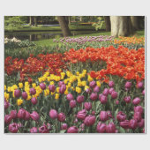 Frühlingspapier Geschenkpapier (Flach)
