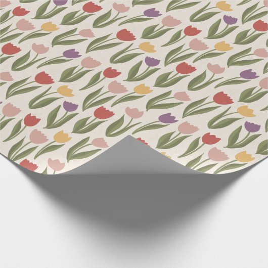 Frühlingspapier Geschenkpapier (Ecke)