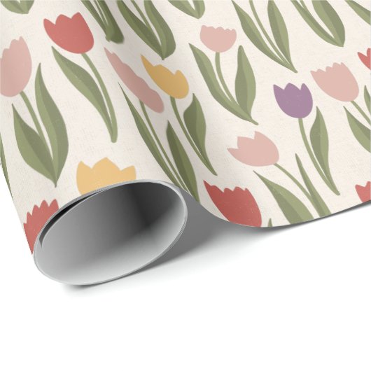 Frühlingspapier Geschenkpapier (Rolleneckpunkt)