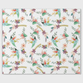 Frühlingspapier Geschenkpapier (Flach)