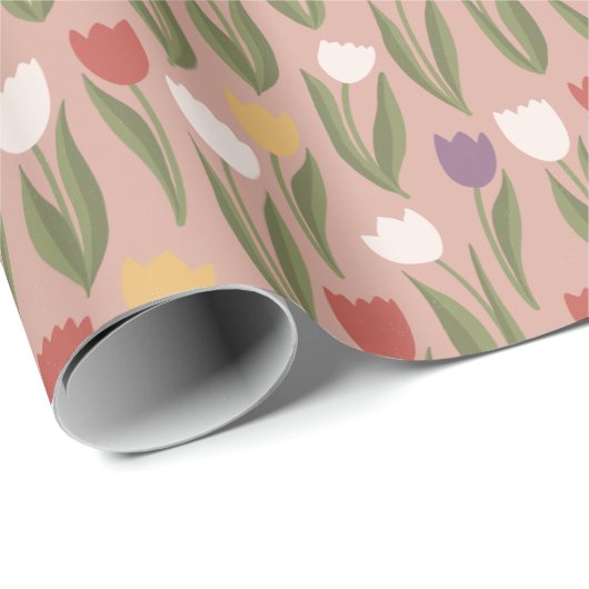 Frühlingspapier Geschenkpapier (Rolleneckpunkt)