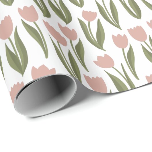 Frühlingspapier Geschenkpapier (Rolleneckpunkt)