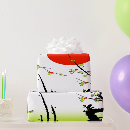 Frühlingspapier Geschenkpapier (Partygeschenke)