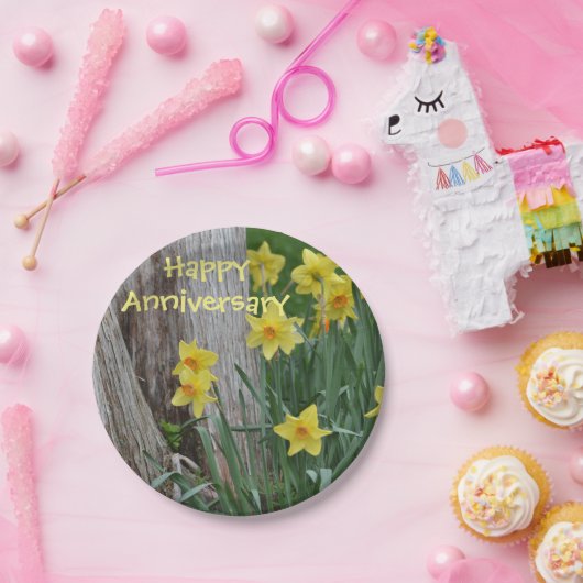 Frühlingspapier Pappteller (Party)