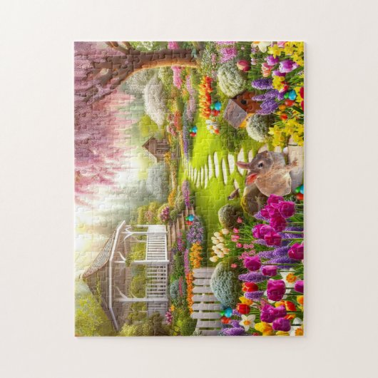 Frühlingspark / Osteier Puzzle (Vertikal)