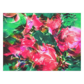 Frühlingspark Rosa Blume Blühen Tischdecke (Vorderseite (Horizontal))
