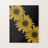 Frühlingspark Sonnenblume Botanische Floraliner Bä Puzzle (Vertikal)