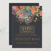 FrühlingsParty Einladung (Vorne/Hinten)