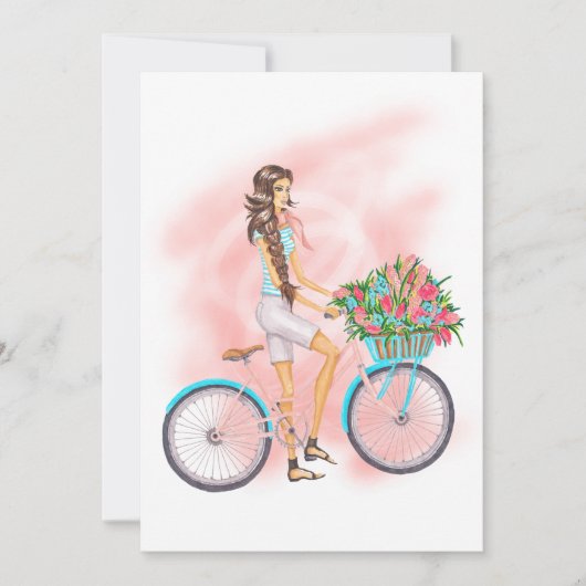 Frühlingsparty Einladung (Vorderseite)