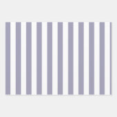 Frühlingspastel Streifen Gemustertes Set Geschenkpapier Set (Vorderseite 3)