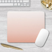 Frühlingspastellfarbe Rosa Pfirsichfarben Omelett Mousepad