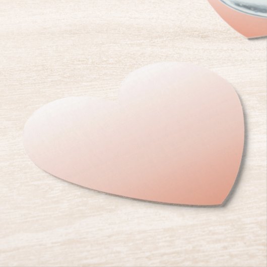 Frühlingspastellfarbe Rosa Pfirsichfarben Omelett Untersetzer (angewinkelt)