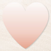 Frühlingspastellfarbe Rosa Pfirsichfarben Omelett Untersetzer (Vorderseite)