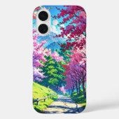 Frühlingspfad Case-Mate iPhone Hülle (Rückseite)
