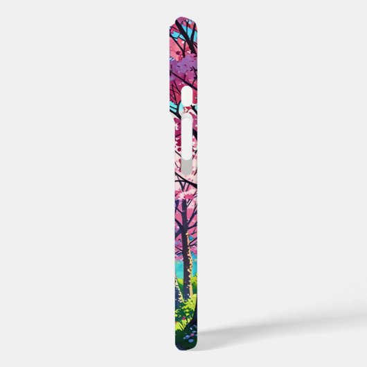 Frühlingspfad Case-Mate iPhone Hülle (Rückseite / Links)