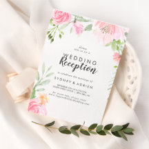 Frühlingspferd Hochzeitsempfang nur Einladung
