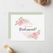 Frühlingspferd wird meine überhängende Note Card s Mitteilungskarte (Vorderseite/Rückseite Beispiel)