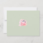 Frühlingspferd wird meine überhängende Note Card s Mitteilungskarte (Rückseite)