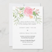 Frühlingspferde Traditionelle Hochzeitseinladung Einladung (Vorderseite)