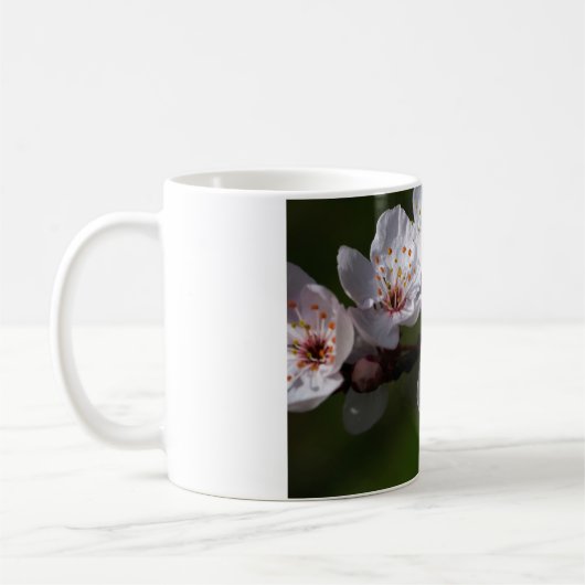 Frühlingspflöten Kaffeetasse (Links)