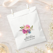 Frühlingspinett und Lila Blütendusche Gefallen Tas Geschenktütchen (Ausgeschnitten)