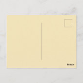 Frühlingspink blüht Landschaftliche Riverside Natu Postkarte (Rückseite)