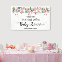 Frühlingspinsel Floral Baby Dusche