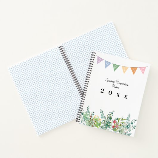 Frühlingsplan Notizblock (Innenseite)