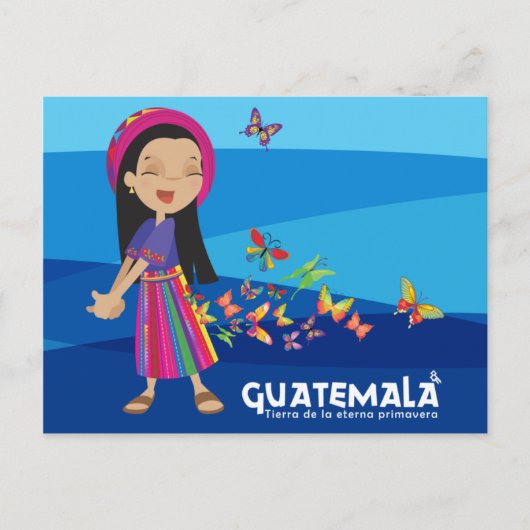 Frühlingspost Postkarte (Vorderseite)