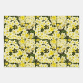 Frühlingsprirosen Geschenkpapier Set (Vorderseite 3)