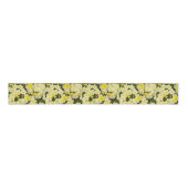 Frühlingsprirosen Ripsband (Vorderseite)