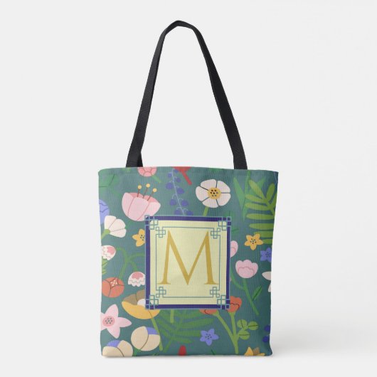 Frühlingsproton Tasche (Rückseite)