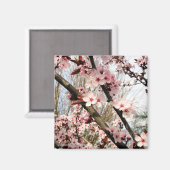 Frühlingspulenblüten Magnet (Vorderseite/Rückseite)