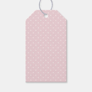 Frühlingspunkte Klassisch Sanftes Rosa Geschenkanhänger