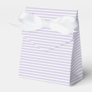 Frühlingsraffinierte Streifen | Staubiges Lavendel Geschenkschachtel