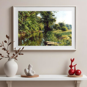 Frühlingsreflexion von Peder Mork Monsted Poster
