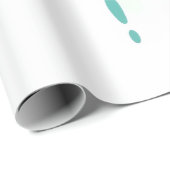 Frühlingsregen Abstrakte Blüten Geschenk Geschenkpapier (Rolleneckpunkt)